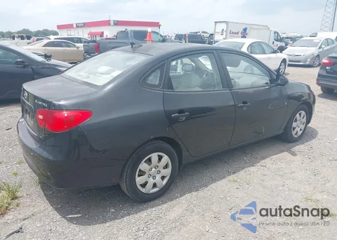2009 Hyundai Elantra Gls/Se from USA, damaged, VIN KMHDU46DX9U673953